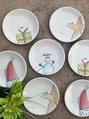 Christmas Side Plates